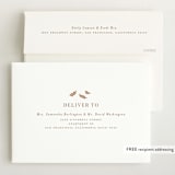 "autumn toile" - Baby Shower Invitations in Acorn by Rebecca Durflinger - FREE Recipient Addressing