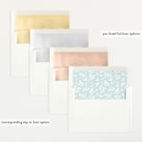 "Baby Shower Wreath" - Baby Shower Invitations in Celeste by Melinda Denison - Envelope Liner Options