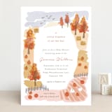 "autumn countryside" - Baby Shower Invitations in Candy by Rebecca Durflinger - Front