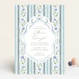 "Wildflower Ribbon" - Baby Shower Invitations in Cotswolds by Jackie Crawford - Front