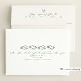 "Wildflower Ribbon" - Baby Shower Invitations in Cotswolds by Jackie Crawford - FREE Recipient Addressing