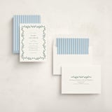 "Simple Garland" - Baby Shower Invitations in Sky by Christy Hy Lee - Assembled