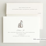 "Penguins" - Baby Shower Invitations in Ice by Teju Reval - FREE Recipient Addressing