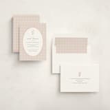 "Delicate Bloom" - Baby Shower Invitations in Ballet Slipper by Jessica Williams - Assembled