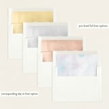 "Winter Baby Snowflakes" - Baby Shower Invitations in Bluebell by Alethea and Ruth - Envelope Liner Options