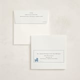 "Simply Classic" - Baby Shower Invitations in Sky by Melinda Denison - FREE Recipient Addressing