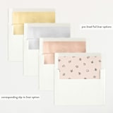 "Oh Bebe" - Baby Shower Invitations in Blush by Ashley Iwafuchi - Envelope Liner Options