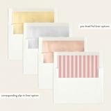 "Stardust" - Baby Shower Invitations in Petal by Melanie Kosuge - Envelope Liner Options