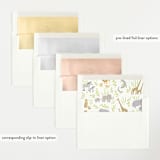 "Savannah animals" - Baby Shower Invitations in Sage by Jennifer Wick - Envelope Liner Options