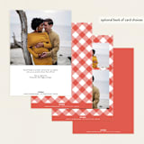 "Backyard Bbq" - Baby Shower Invitations in Ketchup by Paper Sun Studio - Back of Card Options