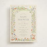 "Vintage magic town" - Baby Shower Invitations in Vanilla by Sabrin Deirani - Front