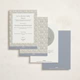 "Vintage magic town" - Baby Shower Invitations in Vanilla by Sabrin Deirani - Back of Card Options