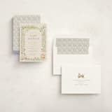"Vintage magic town" - Baby Shower Invitations in Vanilla by Sabrin Deirani - Assembled
