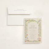 "Vintage magic town" - Baby Shower Invitations in Vanilla by Sabrin Deirani - With Envelope