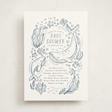 "Ocean Love" - Baby Shower Invitations in Ocean by Monika Torun - Front
