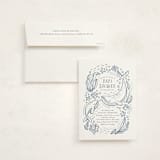 "Ocean Love" - Baby Shower Invitations in Ocean by Monika Torun - With Envelope
