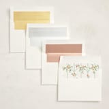 "Petite greenhouse" - Baby Shower Invitations in Strawberry by Jennifer Wick - Envelope Liner Options