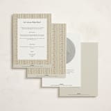"Vintage Butterfly" - Baby Shower Invitations in Moss by Joanna Griffin - Back of Card Options