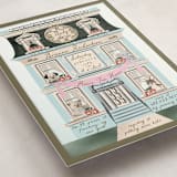 "House of Love" - Baby Shower Invitations in Sky by Ana de Sousa - Detail