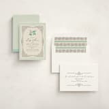 "Little Welcome" - Baby Shower Invitations in Seafoam by Jackie Crawford - Assembled