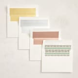 "Little Welcome" - Baby Shower Invitations in Seafoam by Jackie Crawford - Envelope Liner Options