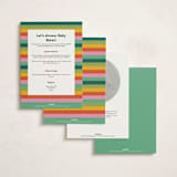 "Little Bug" - Baby Shower Invitations in Garden by Hudson meet Rose - Back of Card Options