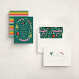 "Little Bug" - Baby Shower Invitations in Garden by Hudson meet Rose - Assembled