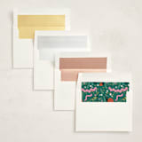 "Little Bug" - Baby Shower Invitations in Garden by Hudson meet Rose - Envelope Liner Options