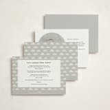 "Choo Choo Train" - Baby Shower Invitations in Slate by Adelyn T. - Back of Card Options