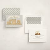 "Choo Choo Train" - Baby Shower Invitations in Slate by Adelyn T. - Assembled