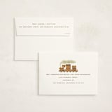 "Choo Choo Train" - Baby Shower Invitations in Slate by Adelyn T. - FREE Recipient Addressing