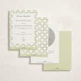 "A wild one" - Baby Shower Invitations in Jungle by Creo Study - Back of Card Options