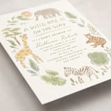 "A wild one" - Baby Shower Invitations in Jungle by Creo Study - Detail