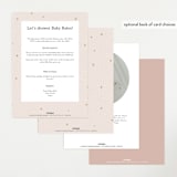 "My Favorite Things" - Baby Shower Invitations in Gumdrop by Joanna Griffin - Back of Card Options