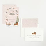 "My Favorite Things" - Baby Shower Invitations in Gumdrop by Joanna Griffin - Assembled