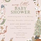 "My Favorite Things" - Baby Shower Invitations in Gumdrop by Joanna Griffin - Detail