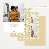 "Little Honey" - Baby Shower Invitations in Greige by Itsy Belle Studio - Back of Card Options