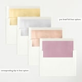 "Friendly Flowers" - Baby Shower Invitations in Blush by Ani Somi - Envelope Liner Options
