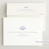 "Love Birds" - Baby Shower Invitations in Porcelain by Rebecca Smith - FREE Recipient Addressing