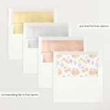 "Patio Party" - Baby Shower Invitations in Watermelon by Paper Sun Studio - Envelope Liner Options