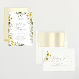 "Briar" - Baby Shower Invitations in Sunshine by Kate Ahn - Assembled