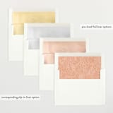 "Vintage Garden" - Baby Shower Invitations in Peach by Simona Camp - Envelope Liner Options