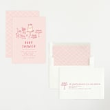 "atherina" - Baby Shower Invitations in Creme by chocomocacino - Assembled