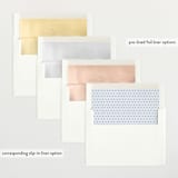 "Modernne" - Baby Shower Invitations in Powder by Carolyn MacLaren - Envelope Liner Options