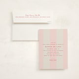 "Campania" - Baby Shower Invitations in Fragola by Megan Davis - With Envelope