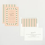 "Boardwalk" - Baby Shower Invitations in Peach by Baumbirdy - Assembled