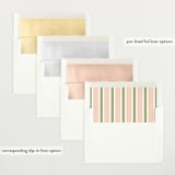 "Boardwalk" - Baby Shower Invitations in Peach by Baumbirdy - Envelope Liner Options