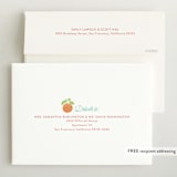 "Little Cutie" - Baby Shower Invitations in Citrus by Itsy Belle Studio - FREE Recipient Addressing