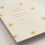 "Sun Toss" - Baby Shower Invitations in Golden Sun by Meggy Masters - Detail