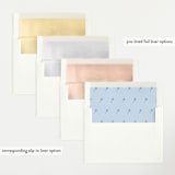 "Classic Start" - Baby Shower Invitations in Powder Blue by Carolyn MacLaren - Envelope Liner Options